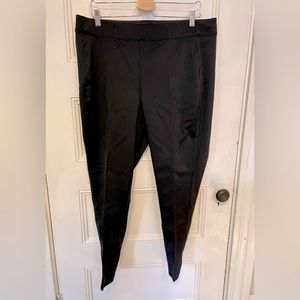 NWT Lane Bryant 18/20 Black Scuba Leggings